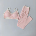 Sports Bras and Leggings High Waist Fitness Gym Suits