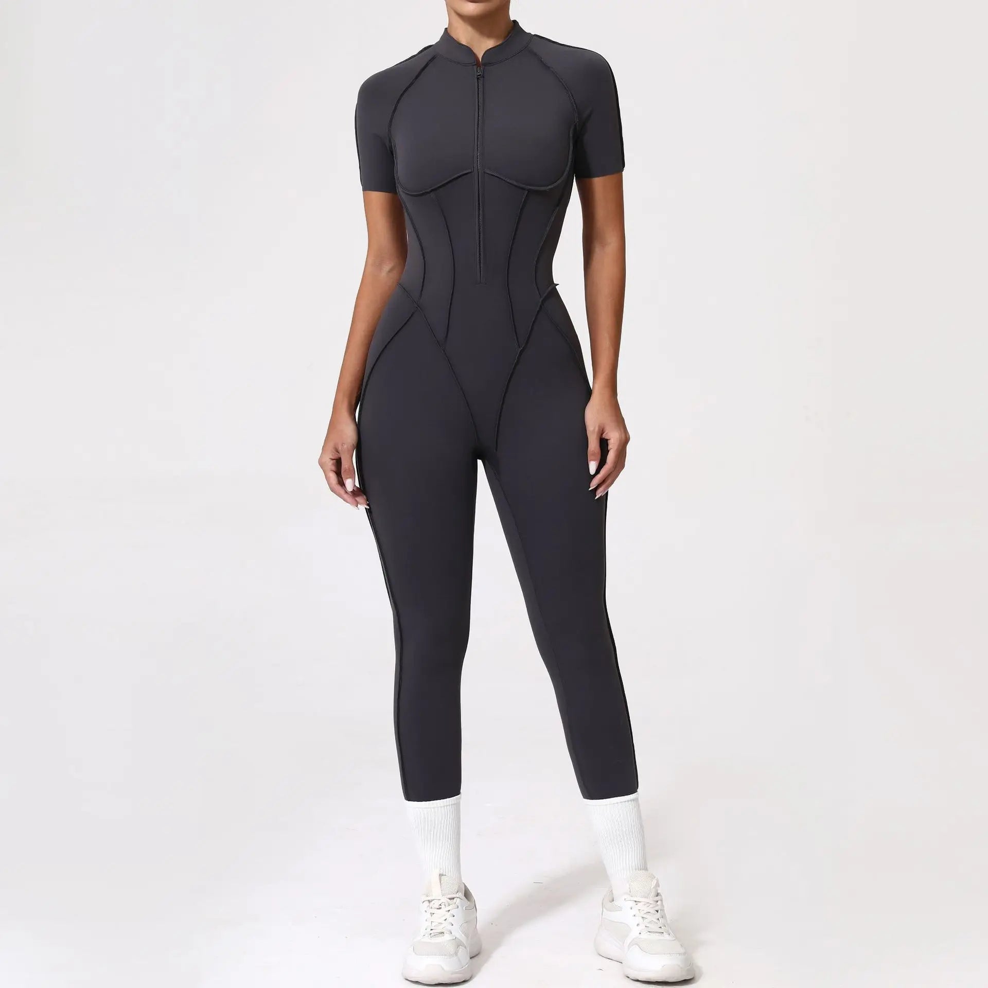 Women's Backless Hip Lift Yoga Jumpsuit