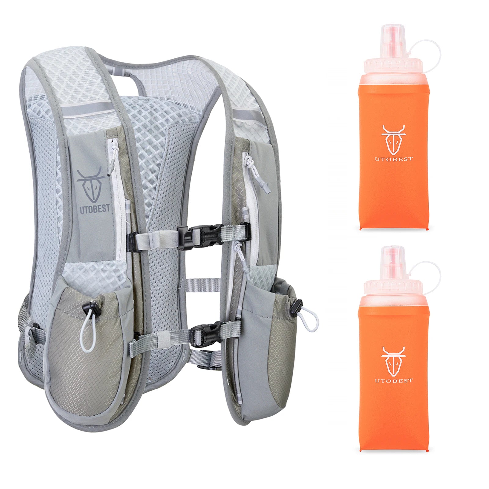 UTOBEST Trail Running Backpack 5L Ultra Lightweight Hydration Vest