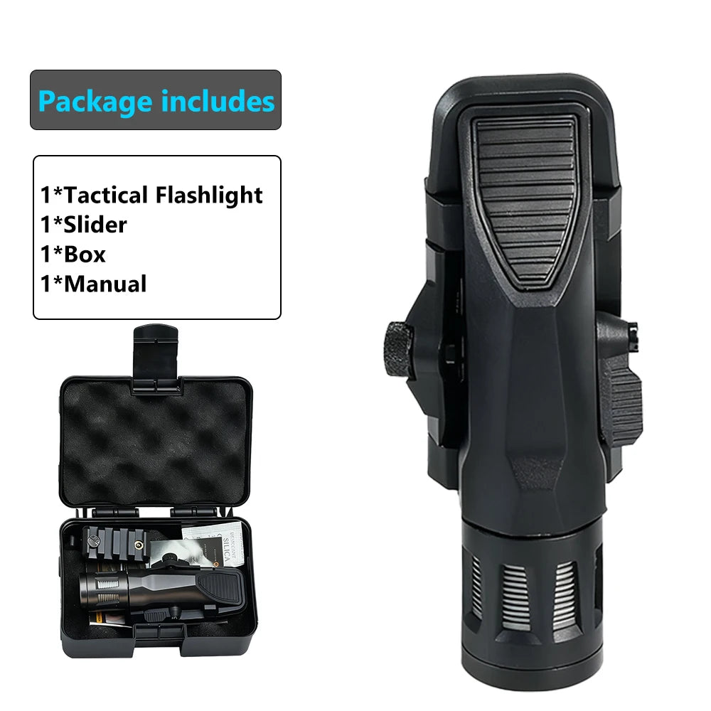 BOOIU Tactical Flashlight WML-G2 Nylon Metal Strobe LED Light