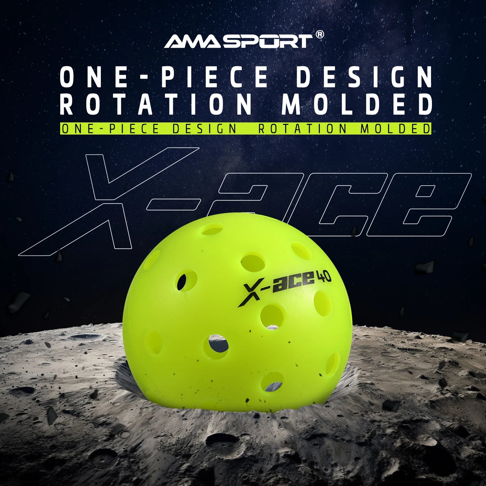 Pickleball Balls, USAPA Approved-High Bounce True Flight