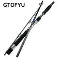 Portable Fishing Rod Travel Surf Saltwater Heavy 3-Piece Carbon Spinning Rod