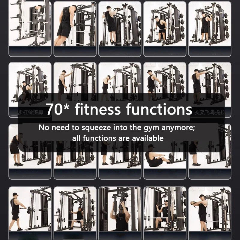 2025 New Home Multi functional Comprehensive Smith Fitness Machine