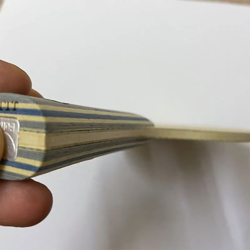 Professional Carbon Fiber Table Tennis Blade Flared Handle Ping Pong Paddle