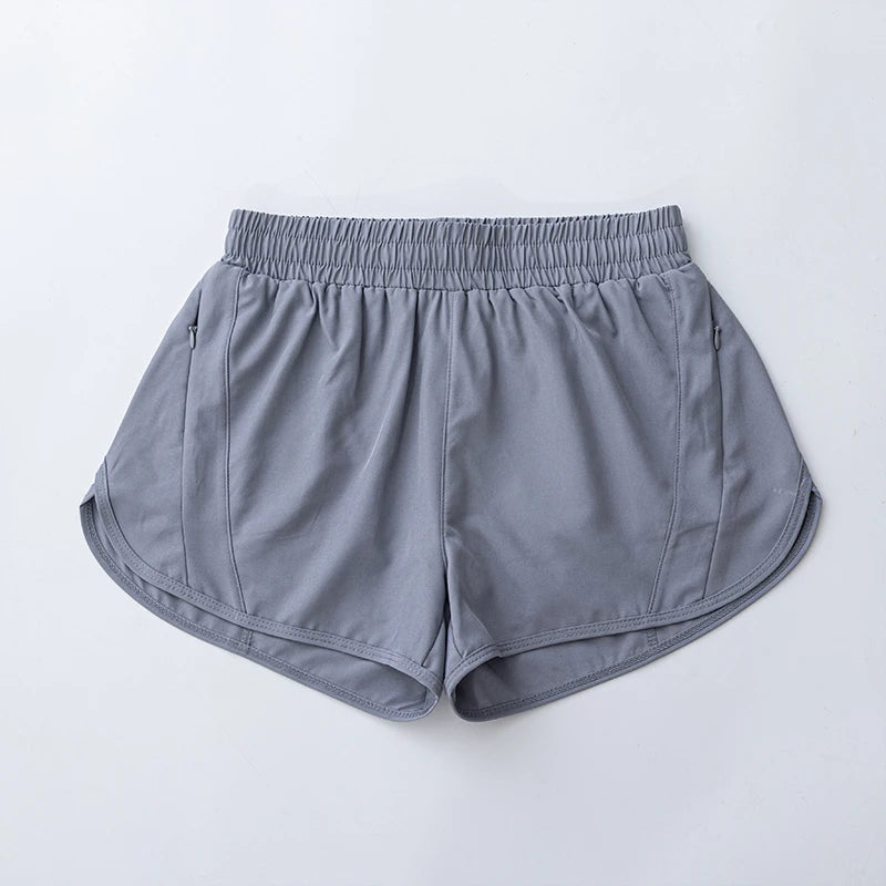 Women Running  Lightweight Athletic Shorts With Mesh Liner