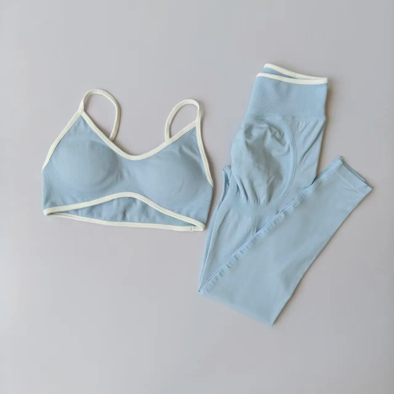 Sports Bras and Leggings High Waist Fitness Gym Suits