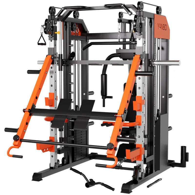 Complete Smith Machine Business Fitness Equipment Fitness Factory Large Weightlifting Strength Training Fitness Equipment