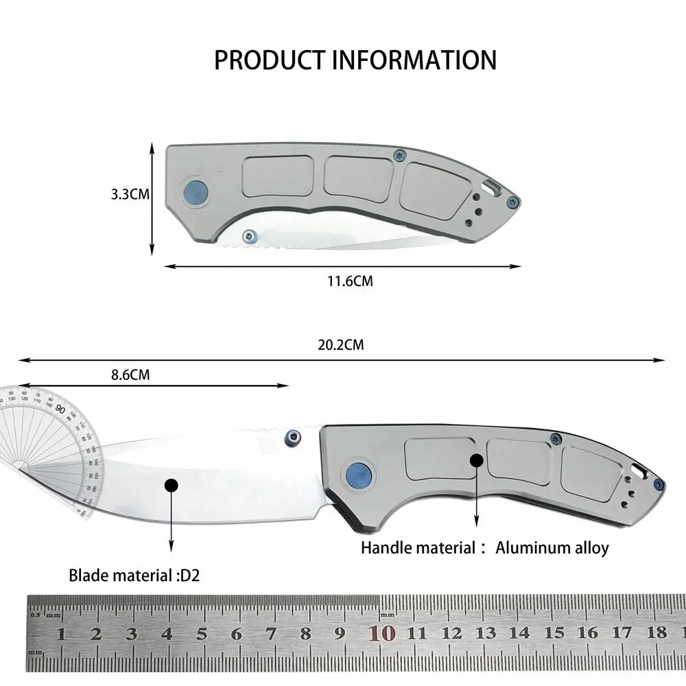 Tactical BM 748 Narrows Folding Knife 3.43" M390 Satin Blue Accents