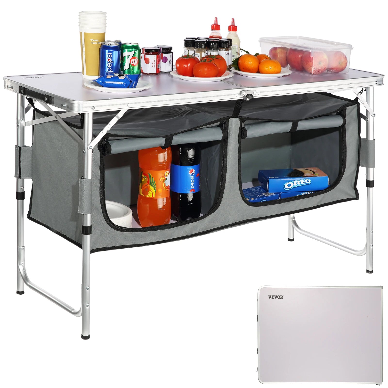 Camping Kitchen Table Quick set-up Folding Table