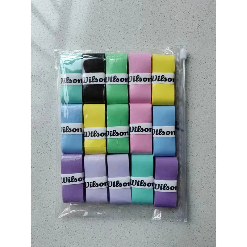 15PCS Wilson Tennis Racket Over grip Sweat Band
