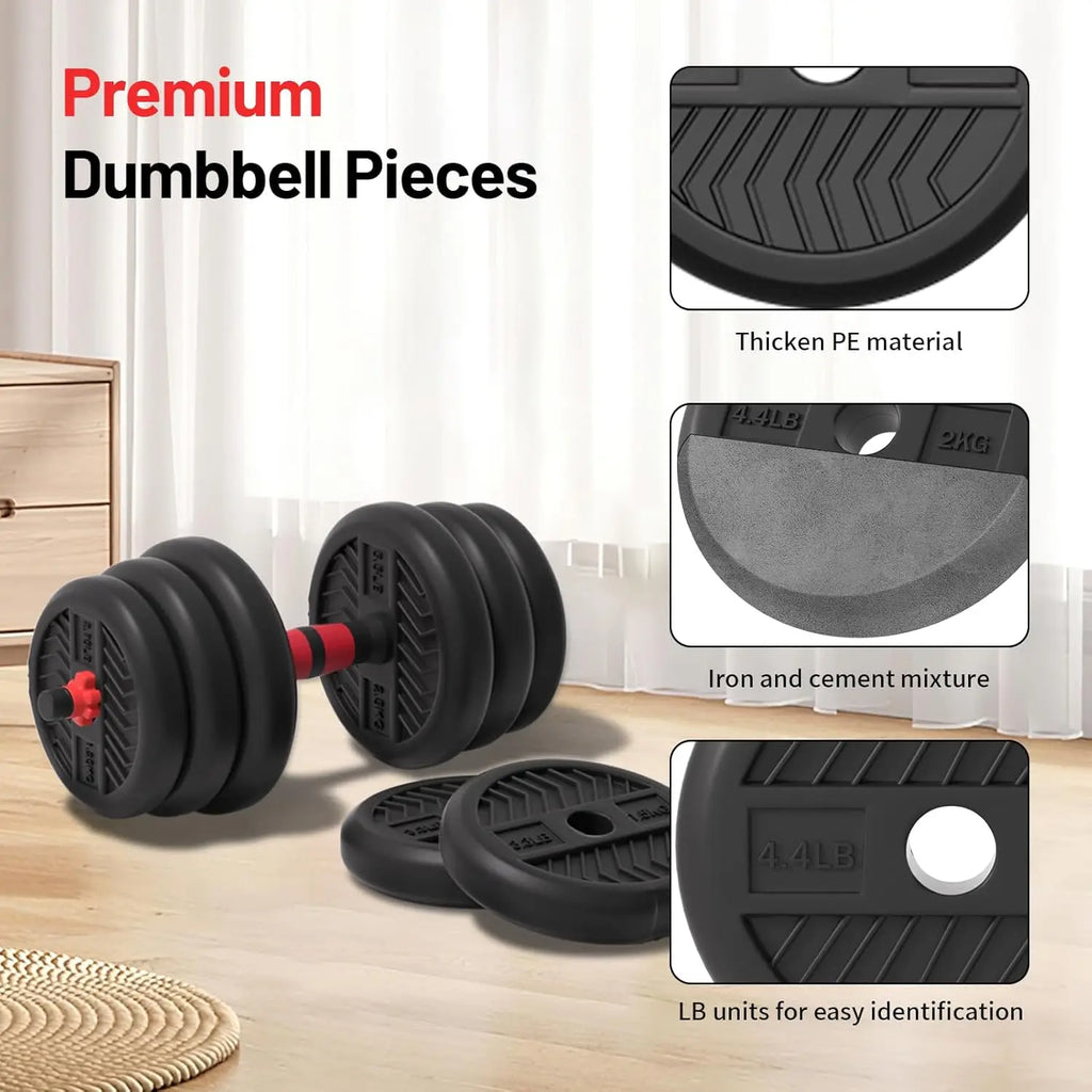 Adjustable Dumbbell Set 20-80lbs,