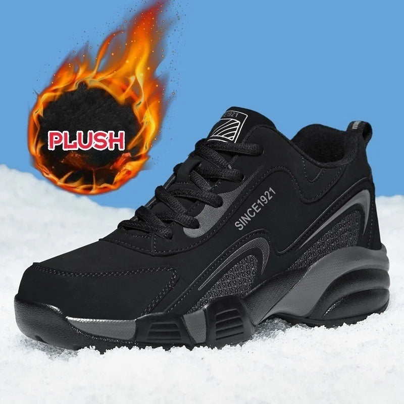 Thick Bottom Men's Sports Shoes Anti-Slippery Athletic Shoes