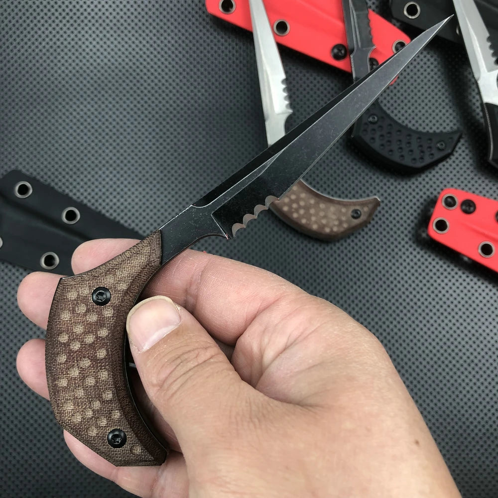 Trskt IT Necker Tactical Knife ,Push Pocket Knife