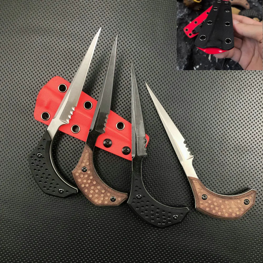 Trskt IT Necker Tactical Knife ,Push Pocket Knife