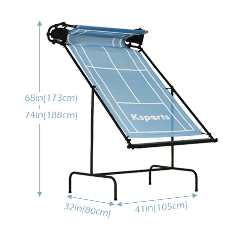 Waterproof Tennis Trainer Rebound Net Adjustable Angle