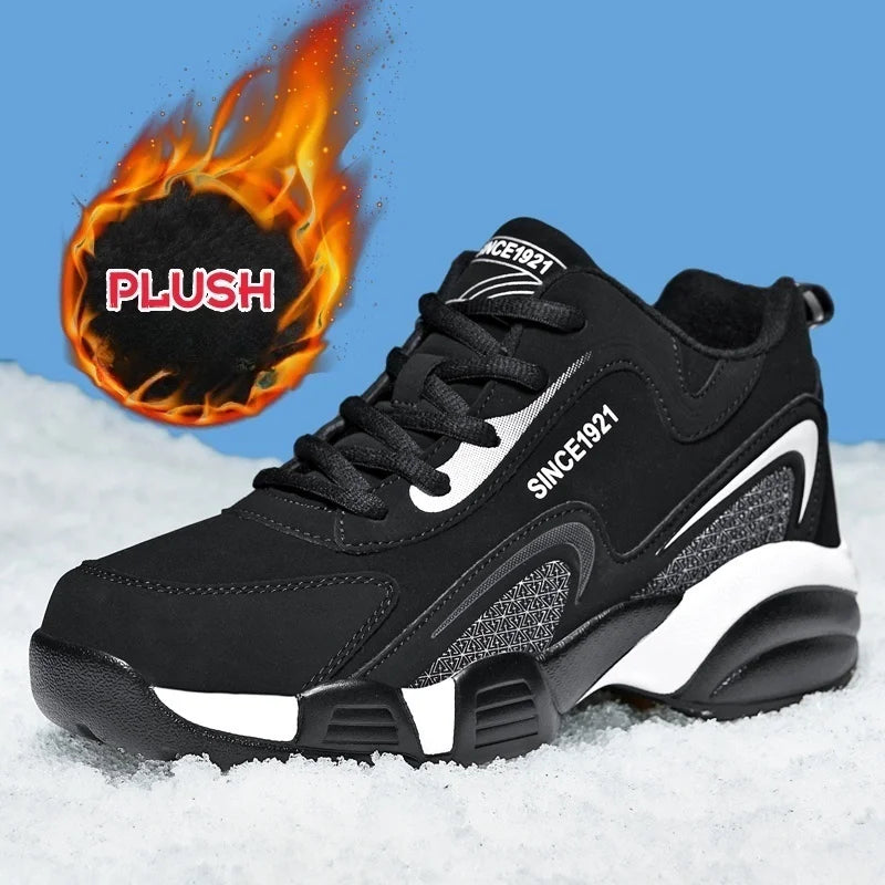 Thick Bottom Men's Sports Shoes Anti-Slippery Athletic Shoes