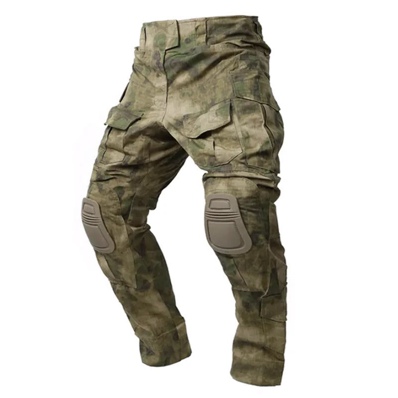 Men Tactical Uniform Camouflage Multicam Shirt Coat Pant