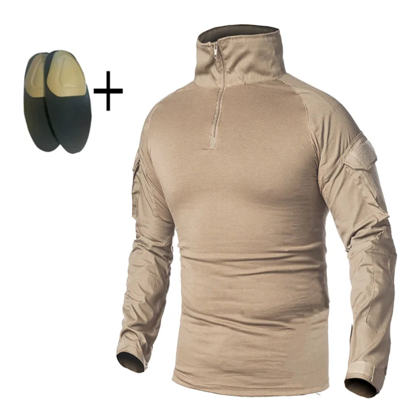 Men Tactical Uniform Camouflage Multicam Shirt Coat Pant