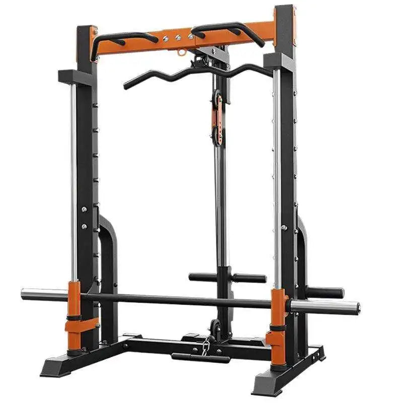 YTYIN Indoor Gym Equipment Multi-Functional Trainer Smith Machine Barbell Weight Lifting Power Rack