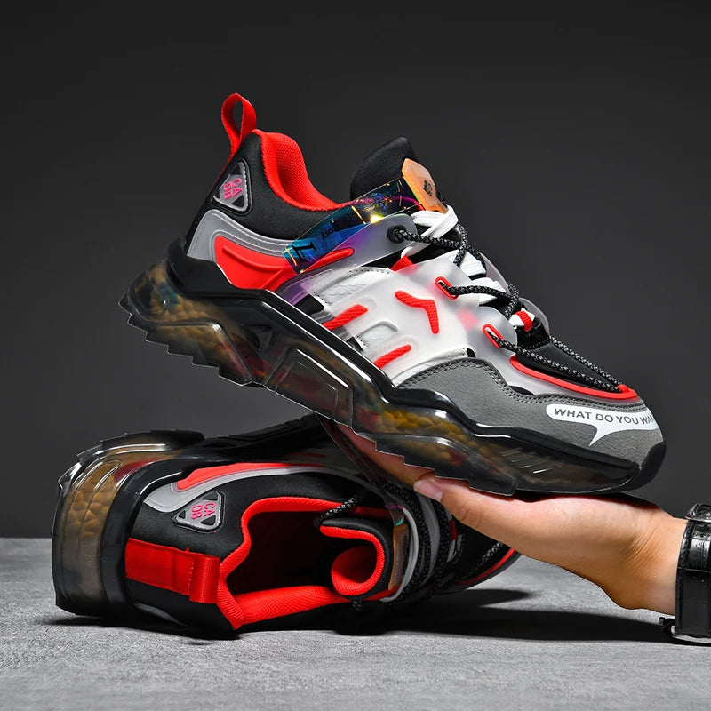 Men's casual skate shoes, low-top wear-resistant