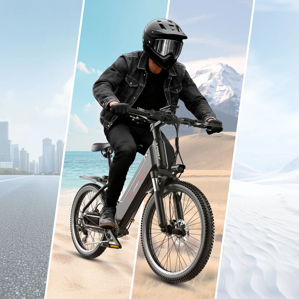 Electric Bike for Adults, 1500W Peak Ebike, 60Miles 25MPH  26" Adult Electric Bicycle with 48V Battery