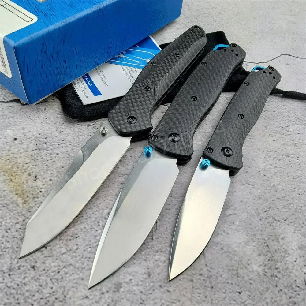 High Quality Folding Pocket Knife S35V Steel Blade Carbon Fiber Handle