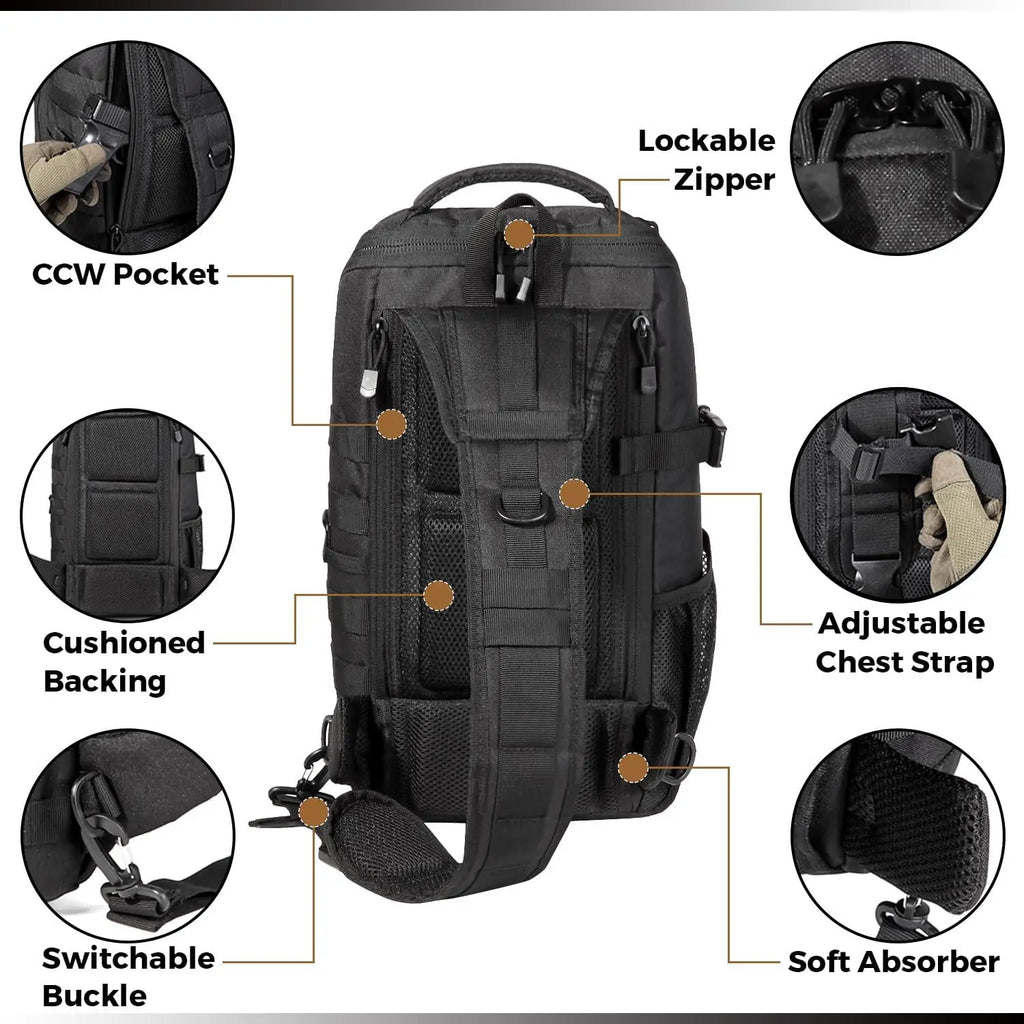 DBTAC 10L Tactical EDC Backpack