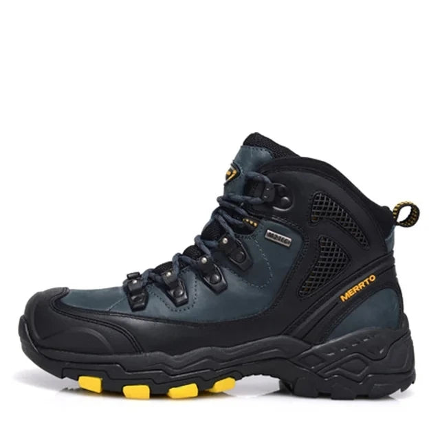 Cowhide Outdoor Men Hiking Shoes women Tactical boots