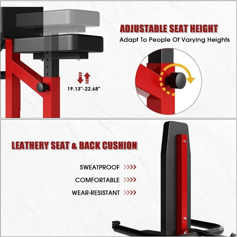 Seated Dip Machine Plate Loaded- Triceps Dip Press Machine