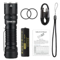 Sofirn SC33 XHP70.3 HI LED Flashlight Tactical 5200lm Powerful 21700 USB C Rechargeable