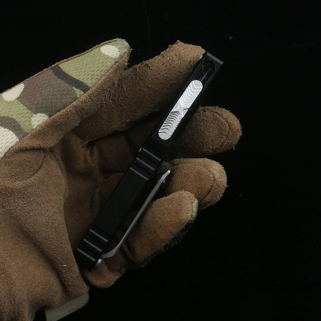 D2 Steel Blade Hardness Aviation Aluminum Handle Portable EDC knife