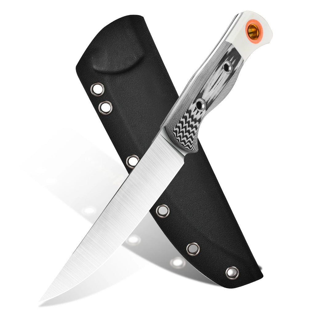 Meatcrafter 15500 High-Strength Large Straight Knife D2 Steel Blade
