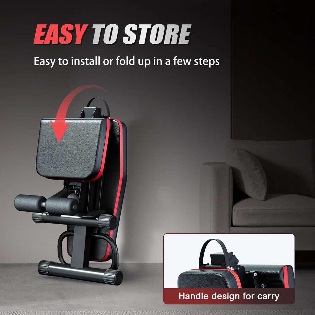 Weight Bench Foldable 14-in-1 Dumbbell Bench 1000 lbs Sit-up Assist