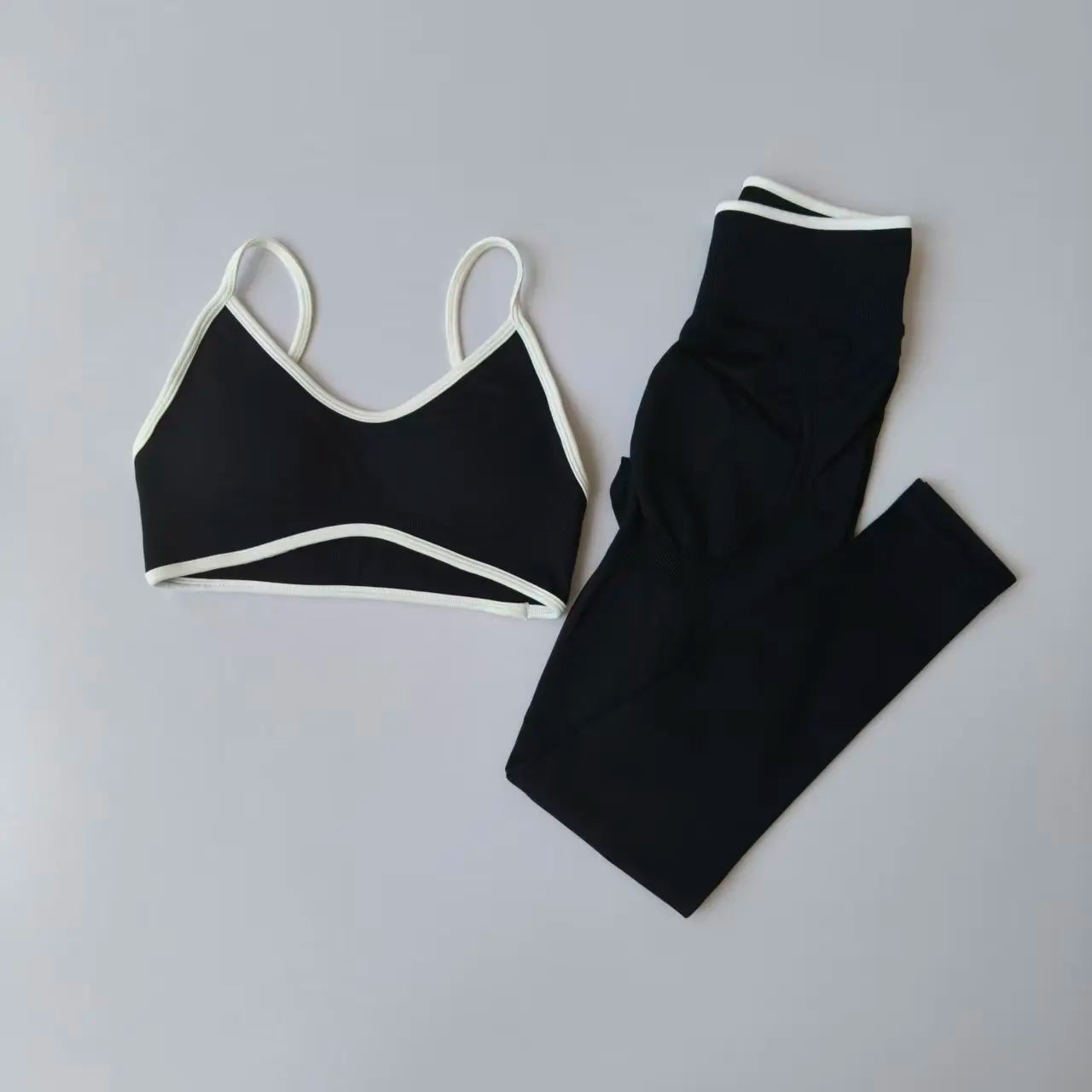 Sports Bras and Leggings High Waist Fitness Gym Suits