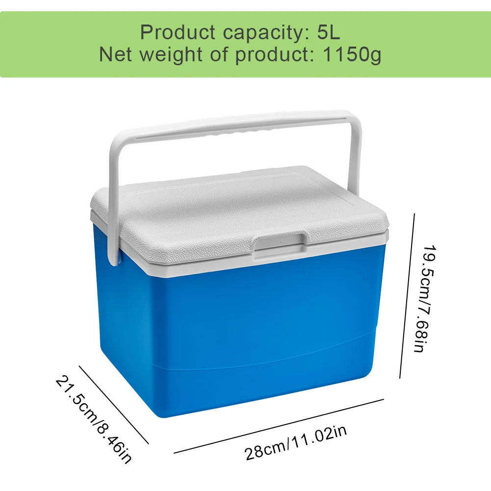 5L Ice Bottle Cooler Fishing Camping BBQ Equipment