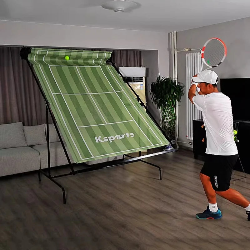 Waterproof Tennis Trainer Rebound Net Adjustable Angle
