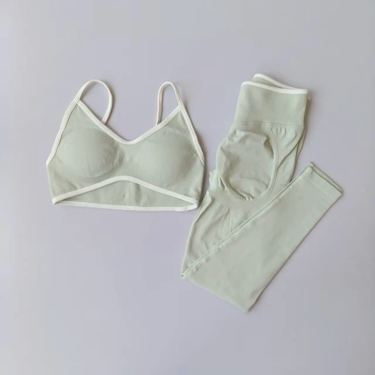 Sports Bras and Leggings High Waist Fitness Gym Suits