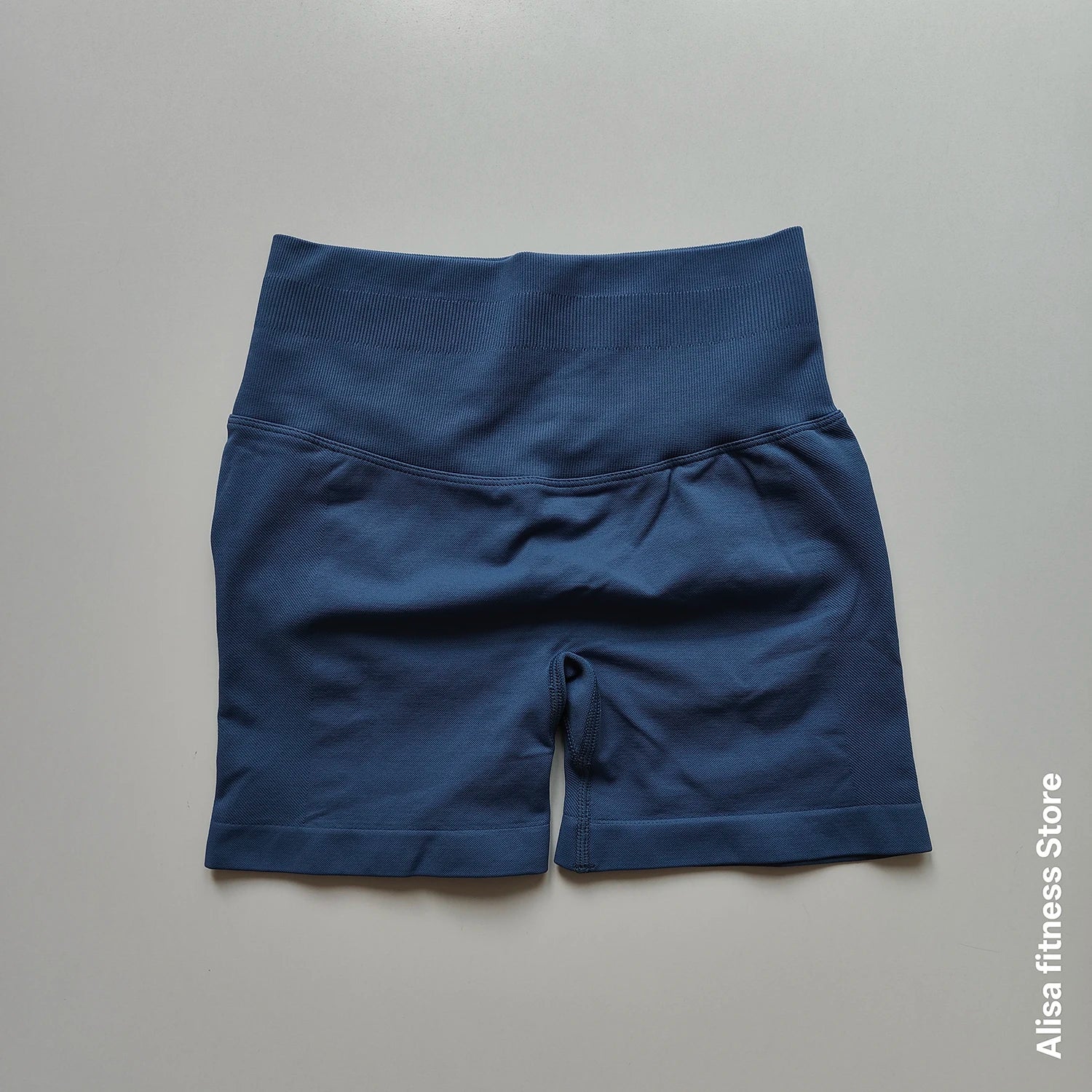 Summer High Waisted Yoga Shorts Tummy Control