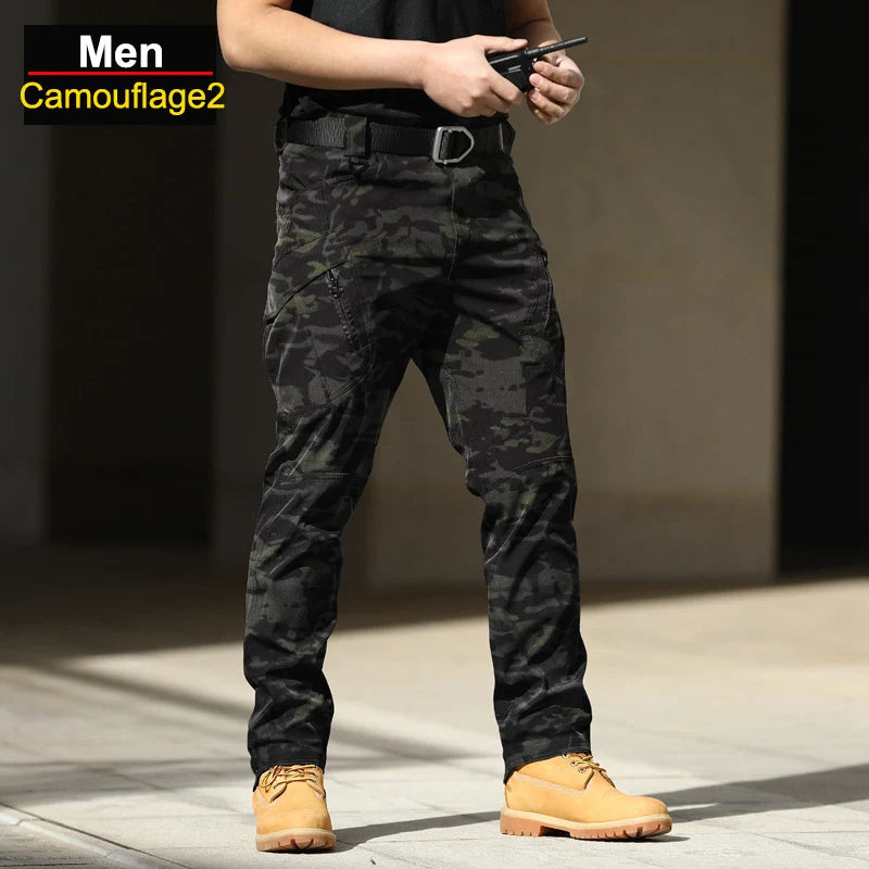 Men's Anti-scratch Tactical Pants Waterproof Wear-resistant