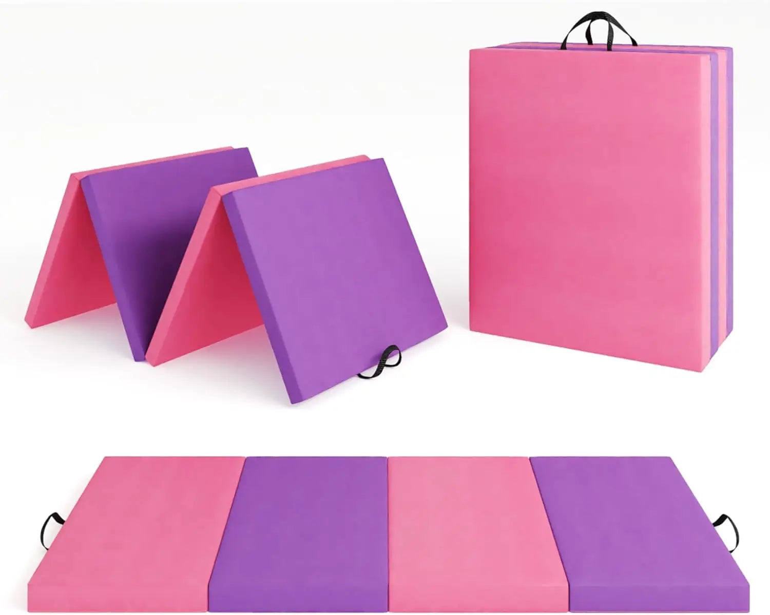 Folding Gym Mat  Extra Firm High Density