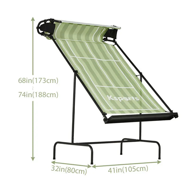 Waterproof Tennis Trainer Rebound Net Adjustable Angle