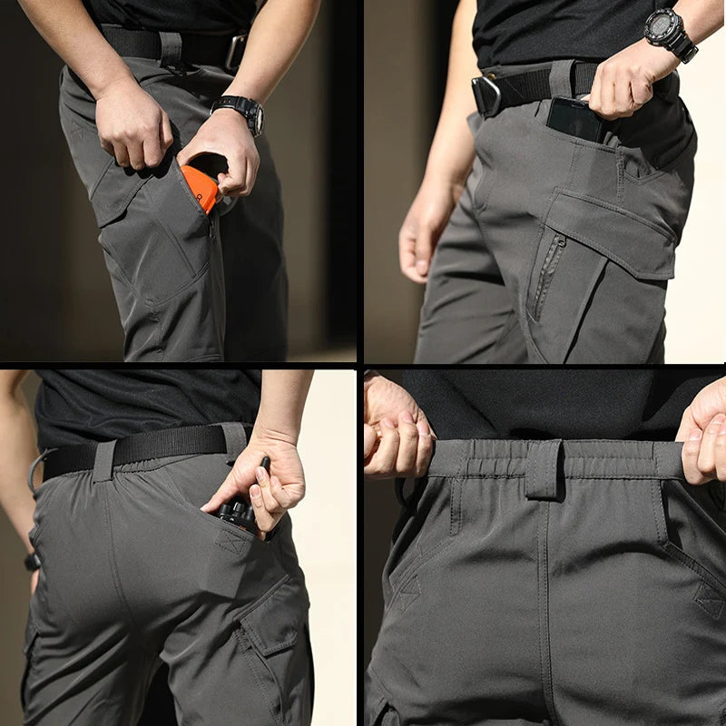 Men's Anti-scratch Tactical Pants Waterproof Wear-resistant