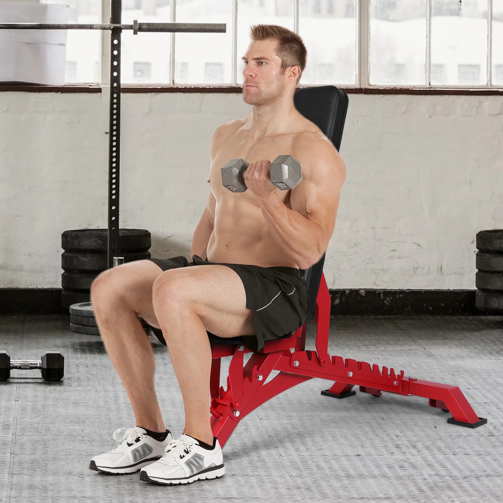Weight Bench Adjustable Workout Bench