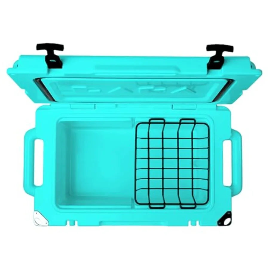 45 Quart Rotomolded Hard Cooler Holds 36 Cans/45 lb Ice Up to 10 Days Cold