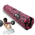 Cow Print Barbell Squat Pad Thick Foam PU Leather Padding for Neck Shoulder