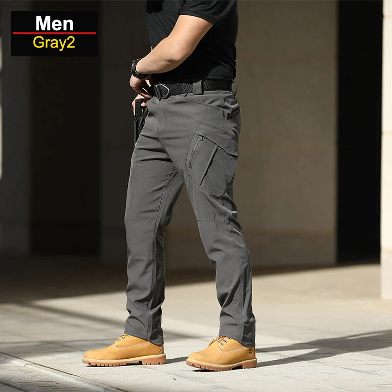 Men's Anti-scratch Tactical Pants Waterproof Wear-resistant