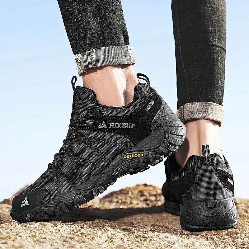 HIKEUP Non-slip Men Hiking Shoes
