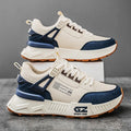 men's casual sports shoes, thick-soled running shoes