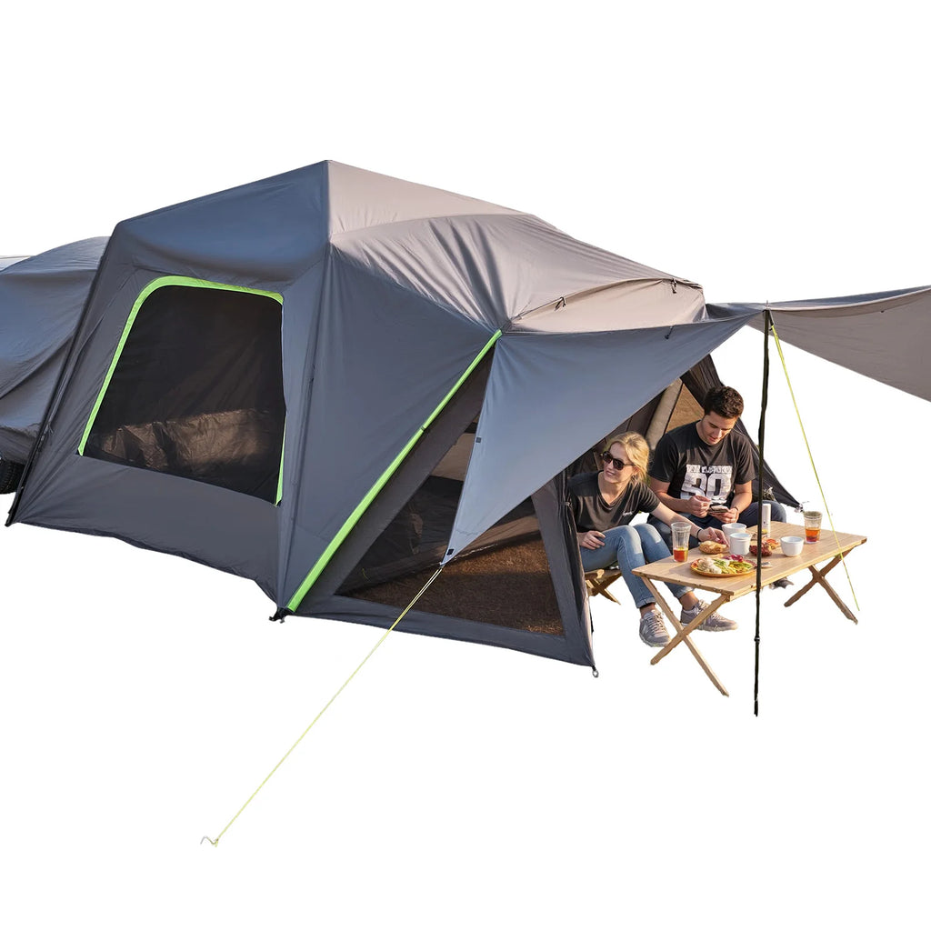 SucceBuy SUV Tent for Camping Waterproof PU2000mm Spacious Double Layer Design