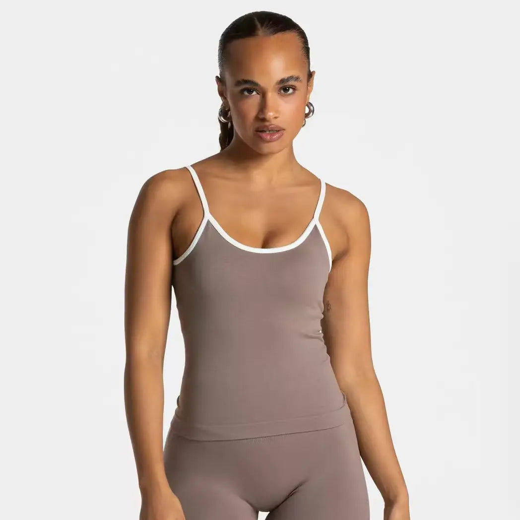 TEVEO Women's Sports Yoga Shorts Bra Set leggings
